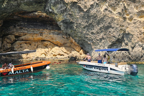 Malta: Passeio de barco privado a Comino e à Lagoa Azul