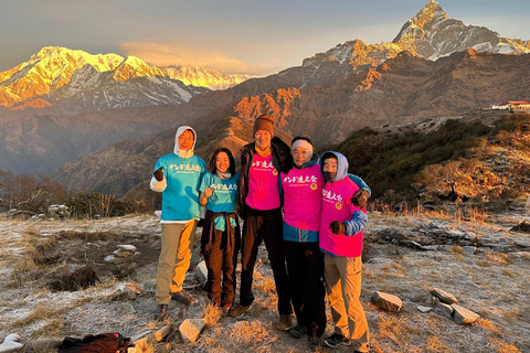 Pokhara : 2 jours de randonnée à Poon Hill avec vue sur le lever du soleil