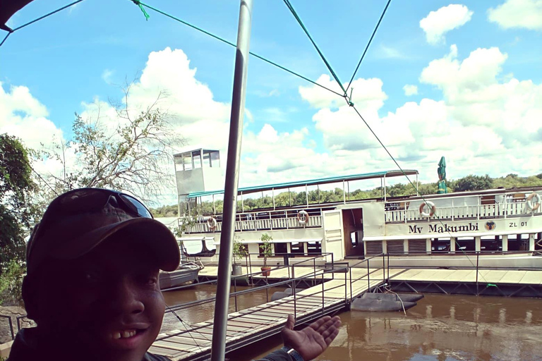 Livingstone: Mosi-oa-Tunya Park, Falls & Sunset Cruise