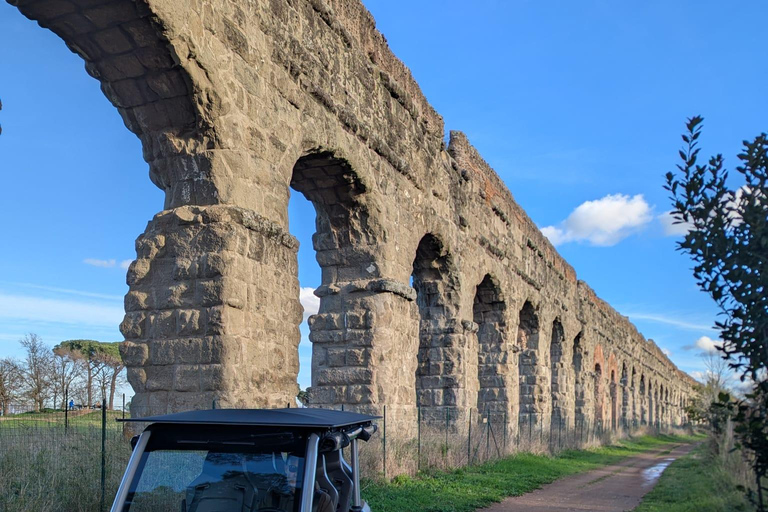 Rome: Appian Way, Catacombs and Aqueducts Golf Cart Tour