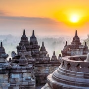 Yogyakarta; Sunrise from Borobudur Temple & Prambanan Guided