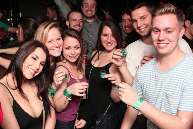 Cannes: Pub Crawl - an unforgettable evening (4 bars) + free shots + nightclub Cannes: Unforgettable Pub Crawl evening (4 bars) + free shots + nightclub