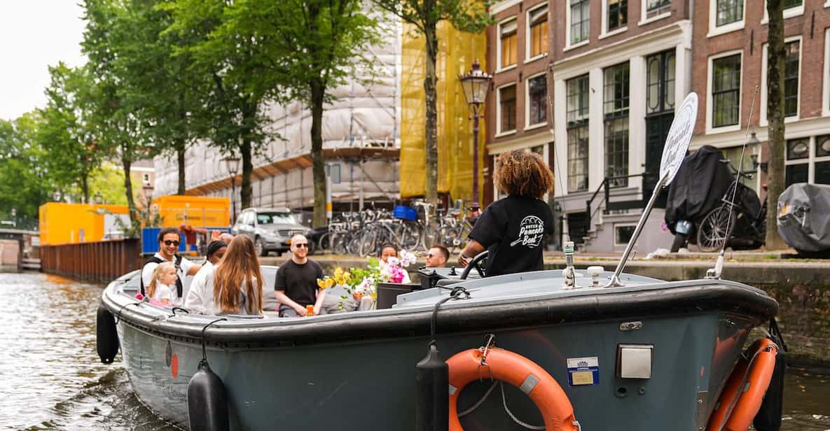 Afbeelding 8 van Amsterdam: Grachtenrondvaart met Nederlandse pannenkoeken en drankjes