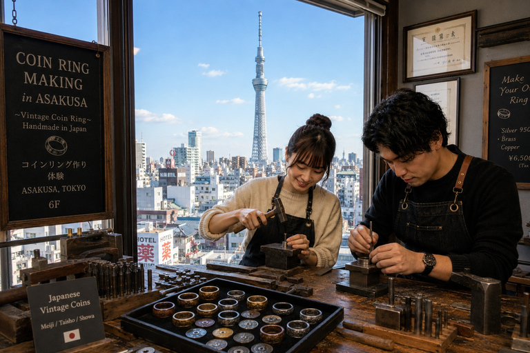 Tokyo: Traditional Coin Ring Making in the Heart of Asakusa