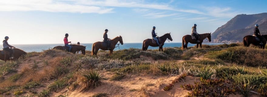 Alghero: passeggiata guidata a cavallo al lago di Baratz e a Porto Ferro