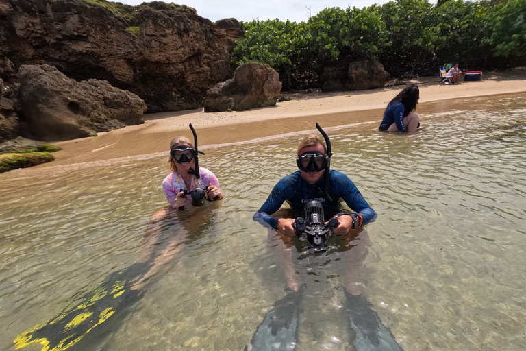 West Palm Beach: Excursión de snorkel en jet para principiantes con vídeos