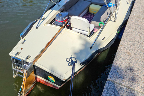 The Hague: Self-Drive Boat Rental up to 7 people, no licence