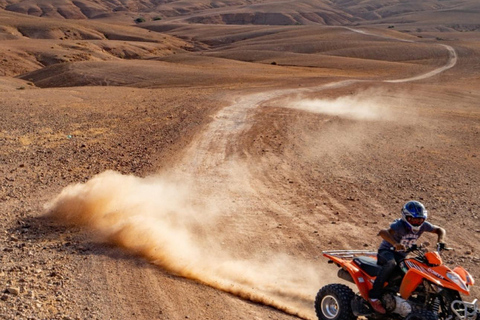 Marrakech: Agafay Desert Quad Bike with Lunch and Pool