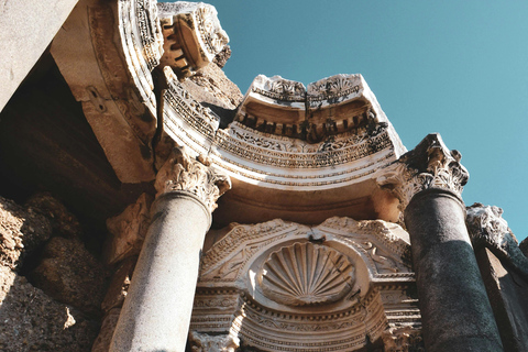 Storia romana, greca e islamica - Pranzo e carrello con cavo inclusiGiordania: Tour della Giornata della Storia Romana con Teleferik Ride ad Ajloun