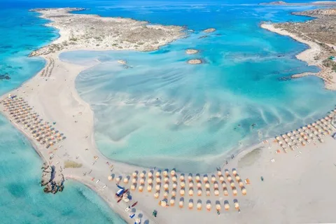 Chania: Elafonissi Beach Day Trip with Honey Tasting
