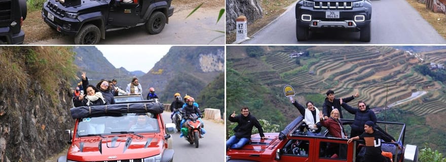 Nouvelle Jeep moderne - Ha Giang Loop 3 jours - Chambre privée