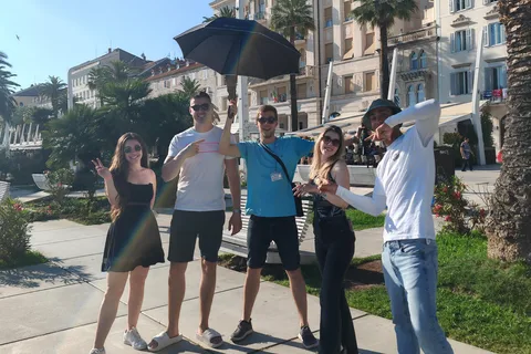 Privat Split og Trogir guidet gåtur afhentning af krydstogtskib
