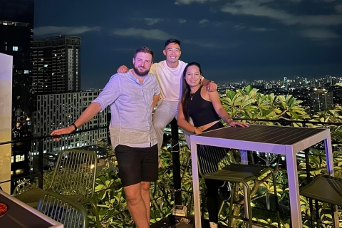 Makati Rooftop Bar Hopping with V ⭐ (Ir de bares en azoteas de Makati con V)