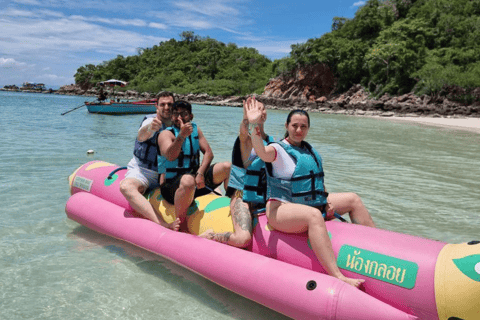 Pattaya: Bootstour zu den 3 Inseln mit Wasseraktivitäten und Mittagessen