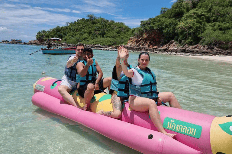 Pattaya: Bootstour zu den 3 Inseln mit Wasseraktivitäten und Mittagessen