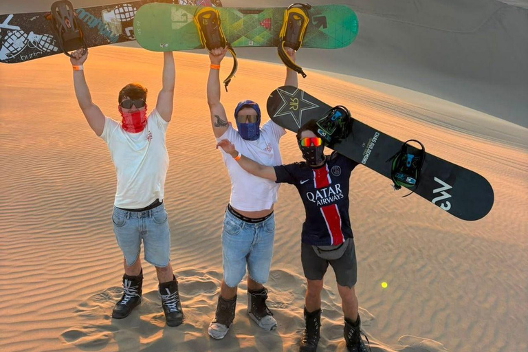 Huacachina: Dune Buggy, Sandboard, Sunset, and Campfire with Cocktails