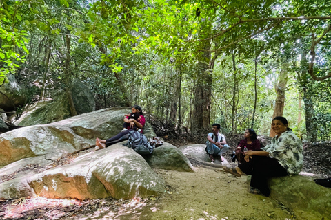 Trincomalee: Ritigala Forest monastery & lake boat day tour Trincomalee: Ritigala hidden Forest &relaxing boat tour