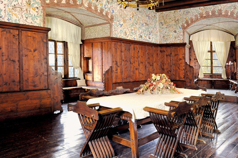 Zakopane: Zamek Orawski i zewnętrzny dziedziniec Piękno SłowacjiZakopane: Zamek Orawski i zewnętrzny dziedziniec. Piękno Słowacji