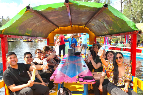 Mexico : Coyoacan, maison de Frida Kahlo, CU et Xochimilco