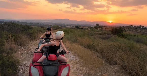 Hammamet: Quad Biking Tour at Sunrise or Sunset