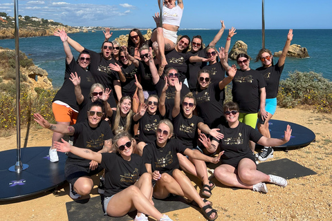 Algarve: Experiencia de Pole Dance con vistas al océano y Prosecco