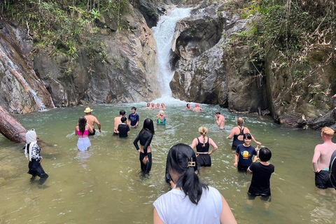 Phuket: Rafting Avontuur 5KM + ATV 30min + Flying FoxRaften 5KM + Flying Fox + ATV 30minuten