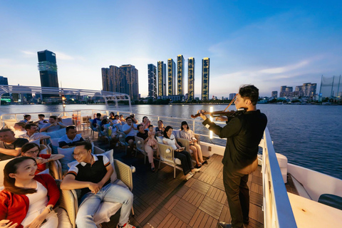 HCM: Saigon River Sightseeing Cruise with Live Music River seat
