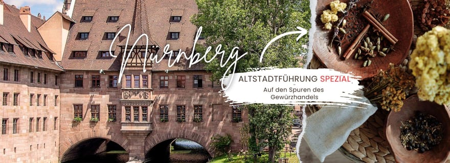 Nuremberg, visite guidée de 1h30 de la vieille ville : « Sur les traces du commerce des épices ».