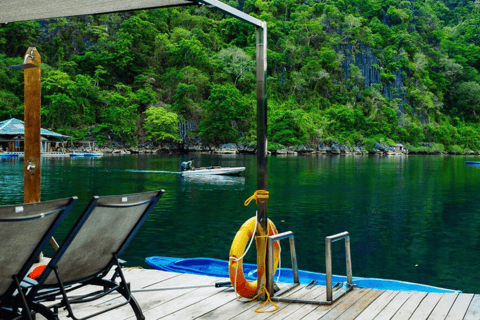 Coron : Visite privée de la grotte de Pukaway et du lac souterrain avec déjeuner