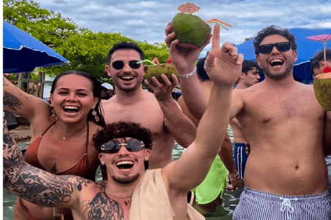 Cartagena: The Ultimate Party Boat Tour to Barú Island, Rosario, and Cholon. Cartagena: Party Boat Tour to Barú Island, Rosario, and Cholón