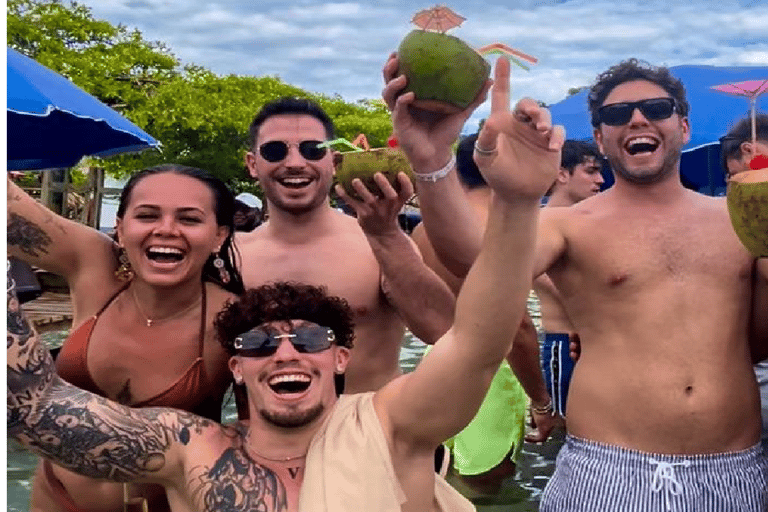 Cartagena: The Ultimate Party Boat Tour to Barú Island, Rosario, and Cholon. Cartagena: Party Boat Tour to Barú Island, Rosario, and Cholón
