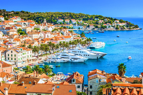 Split: Lagoa Azul, Hvar e 5 Ilhas Tour em pequenos grupos de barco