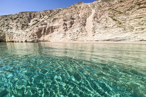 Adamas: Milos & Polyaigos Full-Day Sailboat Tour with Lunch Adamas: Milos and Polyaigos Full-Day Cruise with Lunch