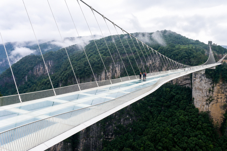 Zhangjiajie: Grand Canyon & Glass Bridge E-Ticket Options English Guide Service Only