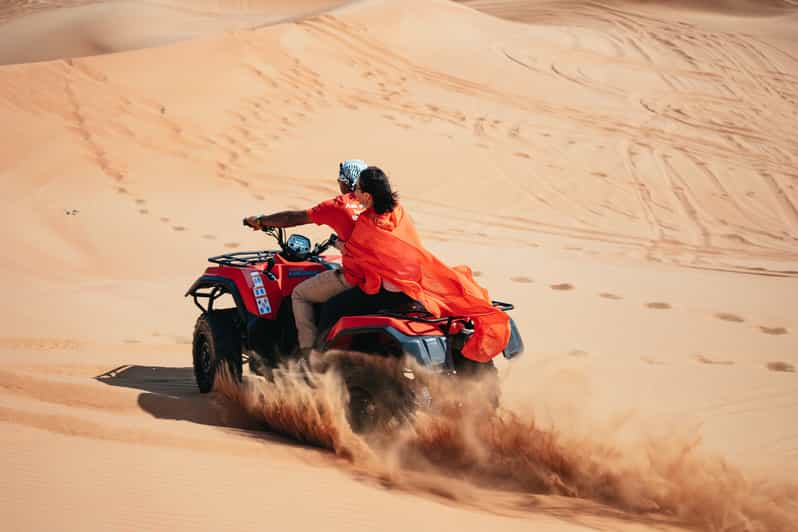 Dubai Halbtägige Wüstensafari Kamelritt And Quad Option Getyourguide