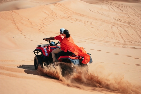 Dubái: safari de medio día, paseo en camello y quad opcionalTour compartido con recorrido de 35 min en quad