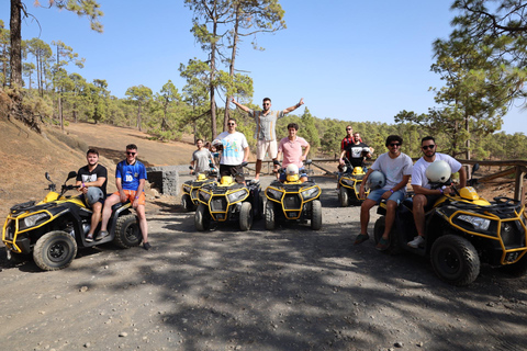 Tenerife: Dia de passeio de quadriciclo no Monte Teide