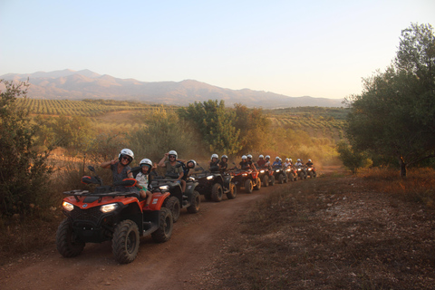 Rethymno quad safari half day 55km cross-country experience Nostos Safari