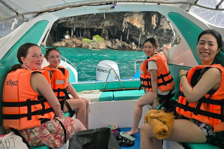 Phi Phi: lancha rápida a Maya Bay con excursión de snorkel