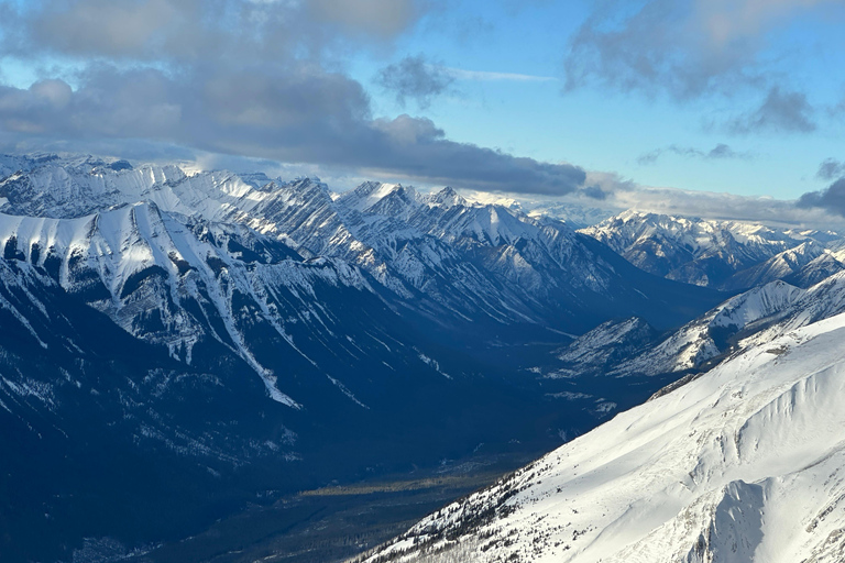 Canmore: 25 minuters helikoptertur till Three Sisters