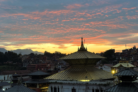 Kathmandu: Golden Hour at Pashupatinath Temple