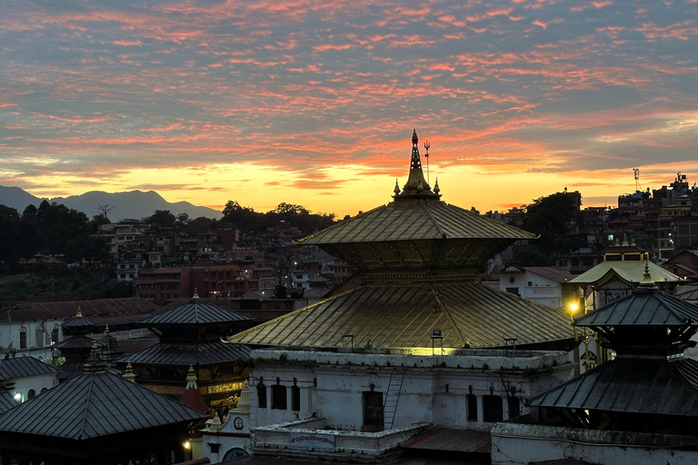 Kathmandu: Golden Hour at Pashupatinath Temple