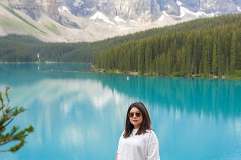 Moraine Lake, Lake Louise, Emerald Lake, Johnston Canyon Canmore Pickup