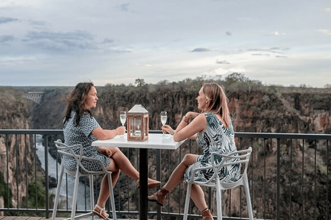 Victoria Falls: Sunset Dinner at The Lookout Café