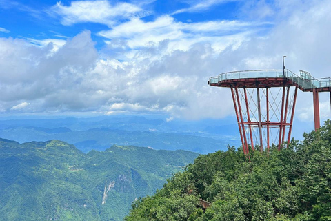 تشانغجياجيه: تلفريك جبل تشيشينغ ومنصة زجاجيةتشانغجياجيه: تلفريك جبل تشينغشينغ والمنصة الزجاجية