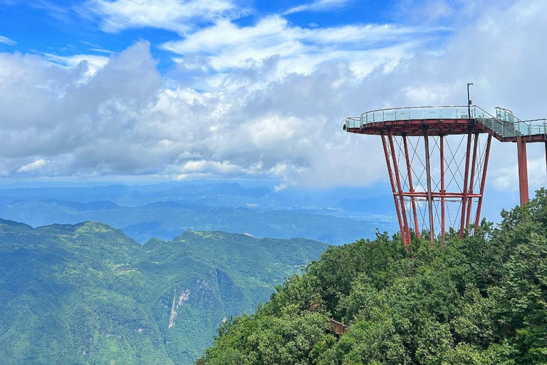 تشانغجياجيه: تلفريك جبل تشيشينغ ومنصة زجاجيةتشانغجياجيه: تلفريك جبل تشينغشينغ والمنصة الزجاجية