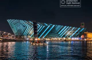 Amsterdam: Bootsfahrt auf dem Open Boat zum Lichterfest inkl. Getränken