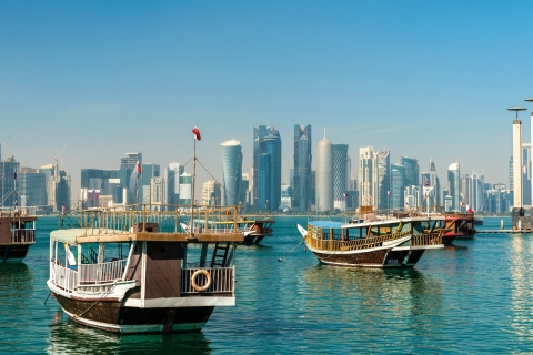 Z Doha: Prywatna wycieczka po mieście i rejs łodzią Dhow.Z Doha: Prywatne atrakcje miasta i rejs dhow