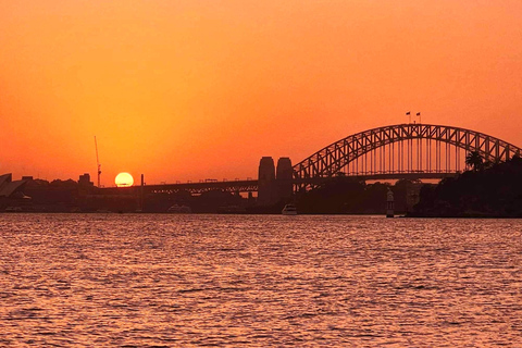 Golden Glow Sunset Harbour Cruise