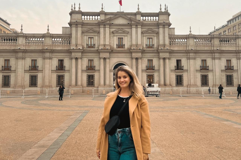 Santiago: Walking Tour with Bilingual Guide